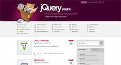 Desktop Screenshot of jquery-plugins.hu